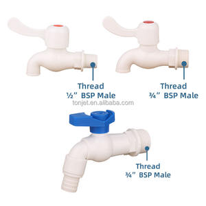 Tonjet IBC Musluk Bölme Kaplaması Musluk Seti, Manuel Küresel Vana S60x6 - 3/4 inç Dişi Dişli Adaptörlü, Su Deposu Drenaj Musluğu 1 Adet - Product Image 4