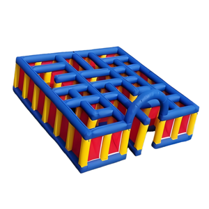 Vente flash : labyrinthe gonflable pour adultes <span class=keywords><strong>pas</strong></span> <span class=keywords><strong>cher</strong></span>, jeu de labyrinthe gonflable, équipement de terrain de jeu géant en plein air - Product Image 3