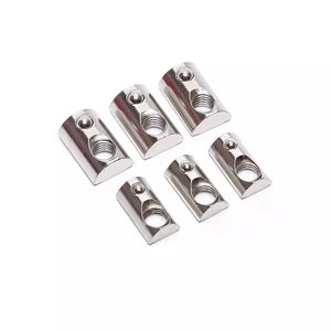 <span class=keywords><strong>Acier</strong></span> inoxydable M4/M5/M6/M8 Drop-in T-nuts slider Block Spring Ball Loaded T-nuts For 10 Slot 4545 Aluminum Profile - Product Image 6