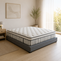 Materasso in Schiuma a Memoria di Gel a Pressione Zero ad Alta Densità, con Molle Insacchettate, Singolo, Matrimoniale, King Size, in Scatola - Ingrosso Fabbrica