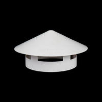 Capot de ventilation de toit en PVC intégré avec technique de moulage pour cheminée en plastique, capot d'évacuation, accessoires de ventilation