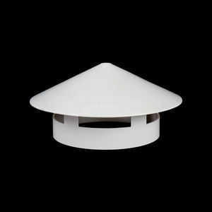 Pvc צינור צינור כובע גשם משולב עם טכניקת יציקה עבור גג אוורור פלסטיק ארובה מכסה מכסה מכסה המנוע אביזרי מוצר - Product Image 3