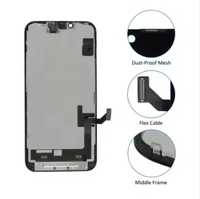 Layar Lcd ponsel pemasok grosir untuk iphone 13 Pro asli JK layar Incell pengganti Lcd