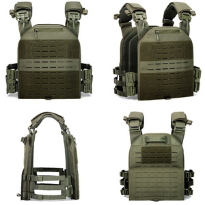 Jsh Nhà Máy OEM Odm OBM 1000D Nylon Chiến Thuật Bánh Fba Nhanh Chóng Phát Hành Tấm Tàu Sân Bay 1688 Chiến Thuật Vest An Toàn An Ninh Thiết Bị - Product Image 2