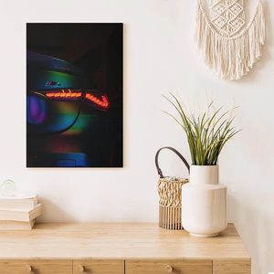 Hiện đại sang trọng xe ánh sáng bức tranh <span class=keywords><strong>3D</strong></span> LED tường nghệ thuật khung hình ảnh kỹ thuật số màu nước in trang trí nội thất quà tặng cho trong nhà - Product Image 2