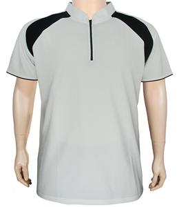 Haut de golf extensible de qualité supérieure, couleur unie, avec technologie d'évacuation de l'humidité pour les activités de plein air - Product Image 4