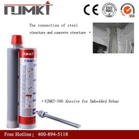 NJMKT-390 Résine époxy chimique adhésive pour injection, pour fixation d'ancrage, avec barres d'armature et tiges filetées, à prix réduit