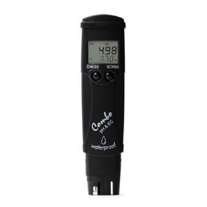 Analyseur de qualité de l'eau étanche Hanna Combo Ph Ec Tds Meter 0-14 Ph 0-4990 Ppm - Product Image 1