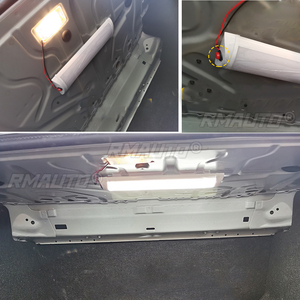 1/2 pièces Barre lumineuse LED 12V 24V 72 LED pour intérieur de voiture, avec interrupteur marche/arrêt, pour fourgonnette, camion, camping-car, caravane, camping, bateau - Product Image 5