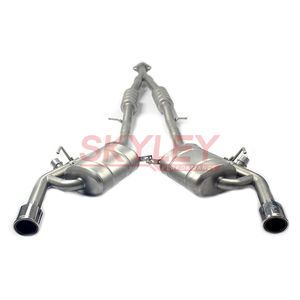 Dual Valvetronic выхлопная труба для Infiniti Q50 3.7l V6 2014 ~ up из нержавеющей стали Valvetronic <span class=keywords><strong>Catback</strong></span> выхлопная труба - Product Image 1