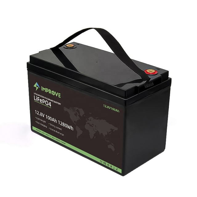 Energy Storage Lifepo4 12v 100ah 200ah Lithium Ion Battery Pack 12.8 Volt 200ah Lipo Battery for RV/boat/Home/Outdoor Use