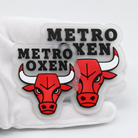 Patchs en caoutchouc personnalisés, adhésifs, logo 3D en PVC, uniformes tactiques, équipement de plein air, vêtements de travail, décoration