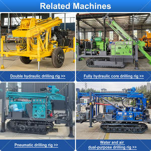 Machine de forage de puits d'eau ORME, forage rotatif sur roues, 300 m - Product Image 6