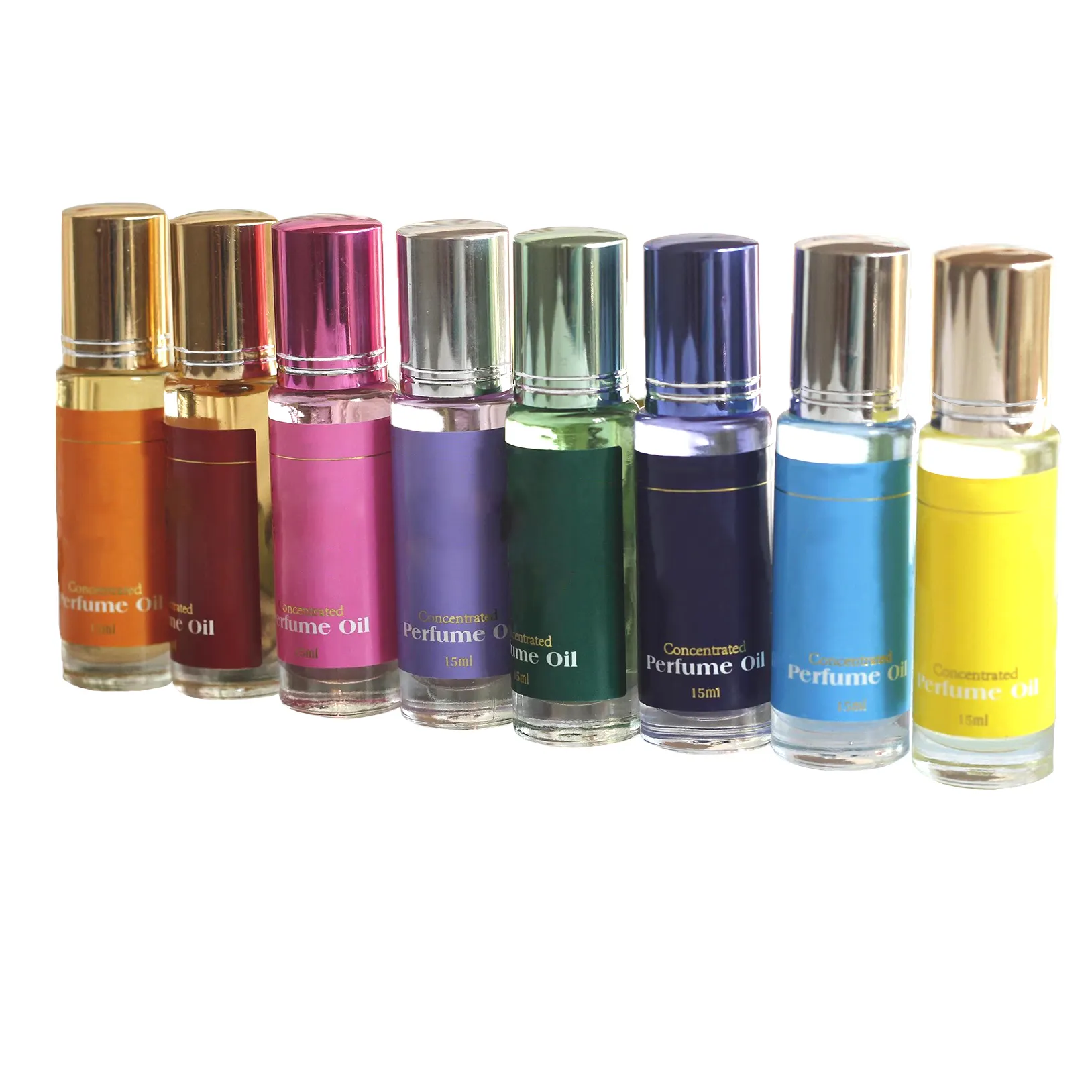 Wholesale glass perfume 5ml 6ml 8ml 10ml frosted roll on essential oil bottle with roller