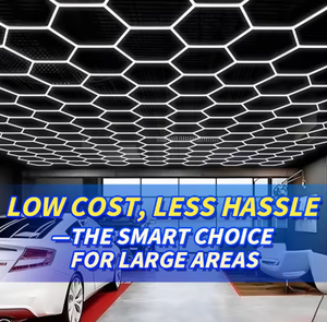 Luminaires LED en nid d'abeille personnalisables pour garage, éclairage hexagonal pour garage de stationnement, vente en gros - Product Image 6