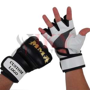 ถุงมือ MMA สำหรับชกมวยทำจากหนังถุงมือสีตามสั่ง - Product Image 2