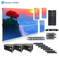 Pantalla LED de Alquiler para Escenarios de Festivales, Video Wall para Exteriores P3.91 IP65 500x500mm, Panel HD Impermeable para Conciertos, Eventos en Vivo, Fiestas y Espectáculos