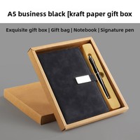 Libreta de Negocios con Logotipo, Tapa Dura A5, Libro de Regalo con Logotipo Personalizado, Encuadernación con Espiral, Páginas Gruesas, Caja de Regalo con Acabado Metálico, Venta al Por Mayor Disponible