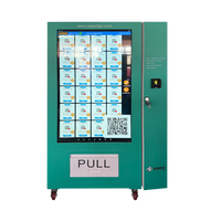 Distributeur automatique WEIMI modèle 55 pour snacks et boissons avec grand écran tactile pour la promotion dans les gares et les centres commerciaux