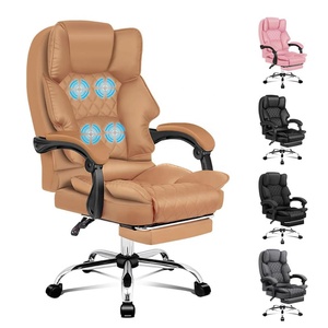Úc bán chạy nhất Ergonomic Ghế văn phòng OEM massage điều hành xoay máy tính bàn ghế Ông Chủ ghế với chỗ để chân - Product Image 2