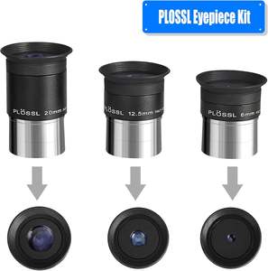 1,25 inch astronomische telescoopaccessoireset met draagtas - Telescoop Plossl oculairset, filterset, 2X Barlow-lens - Product Image 6