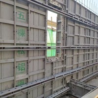 Sistem Pengecoran Monolitik Paduan Aluminium 6061-T66 Siklus Cepat untuk Konstruksi Villa Panel Bekisting