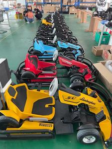Go-<span class=keywords><strong>Kart</strong></span> Eléctrico K9 de Diseño Moderno Edición Personal 30 km/h Velocidad Máxima <span class=keywords><strong>Pedales</strong></span> de Plástico de Carreras Locas para Adultos - Product Image 6
