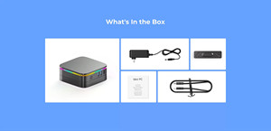 Fabricant OEM de mini PC Win11 <span class=keywords><strong>PRO</strong></span> AK1plus Intel N5095 N5105 N95 N100 N150 N250 CPU WiFi5 2.4G/5G Mini Pc de bureau pour les entreprises - Product Image 6