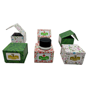Packaging Glass Jar Packaging Custom Glass Jar Box Package Gold Foil Printing Magnetic Box Packaging For 5/7/9 Ml Concentrate Jars