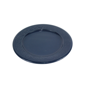 Juego De Vajilla Bán Buôn 16 Piece Đồ Đá <span class=keywords><strong>Dinner</strong></span> <span class=keywords><strong>Set</strong></span> Mô Hình Dập Nổi Màu Xanh Bóng Men Gốm Bộ Đồ Ăn Bộ - Product Image 3