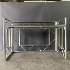 हॉट सेल्स पोर्टेबल <span class=keywords><strong>dj</strong></span> बूथ फोल्डेबल एल्यूमीनियम मिश्र धातु स्पीकर बिक्री के लिए शीर्ष बार इवेंट टेबल के साथ खड़े - Product Image 4