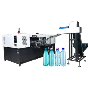 Máquina sopradora de plástico para garrafas pet, totalmente automática, de alta velocidade, com 4 cavidades, máquina sopradora de plástico