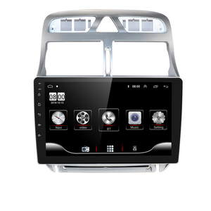 Lecteur multimédia radio pour voiture Android 2+32 Go pour Peugeot <span class=keywords><strong>307</strong></span> 2002-2013, <span class=keywords><strong>autoradio</strong></span>, navigation GPS, prise en charge du CarPlay sans fil, WIFI - Product Image 3