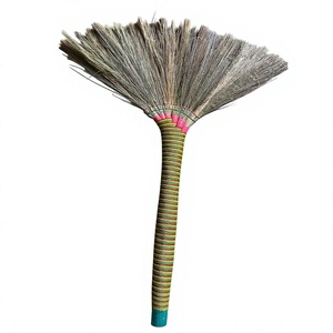 Traditional Vietnamese Grass <b>Broom</b> Waterproof & Eco-Friendly Soft Dust-Free Premium Quality for Home Cleaning - Product Image 1