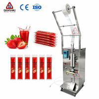 Machine automatique de fabrication de bâtonnets de glace et de sucettes glacées de 200 ml, machine de remplissage et de scellage de jus de fruits liquides, machine d'emballage