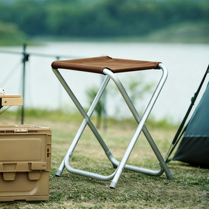 Mochila 2 en 1 con Taburete Plegable y Mesa, Equipo de <span class=keywords><strong>Camping</strong></span> Portátil y Simple, Silla Plegable para <span class=keywords><strong>Camping</strong></span>, Playa, Cola - Product Image 1