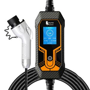 Contrôleur EVSE 7kW 16A/32A Type 2 3.5M avec support de charge pour véhicules électriques – Nouveau meilleur prix - Product Image 4