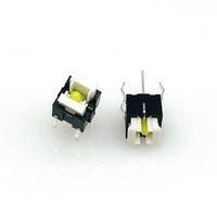 Interrupteur Tactile LED 7x7 à 4 Broches avec Lumière, Bouton Micro DIP Illuminé, Interrupteur Tactile 6x6