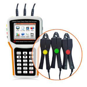 Analisador Qualidade Energia CA Testador De Sequência De Fase Digital 3 Braçadeira Fase Tensão Medidor De Freqüência Atual Voltímetro Amperímetro - Product Image 2