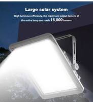 Projecteur solaire super lumineux Shingel 1000W 2000W, projecteurs solaires en gros d'usine, éclairage étanche IP67