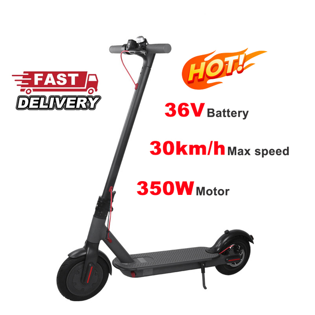 Readly Stock Electric Scooter 350W Electric Scooters Powerful Portable Folding Adult Scooter Electric With App