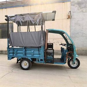 Adult Tricycle Motorcycle 3 Wheel Bike Scooter Fully Enclosed Double Row Passenger - Product Image 3