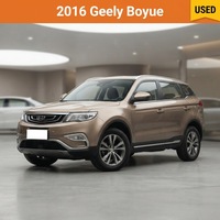 Voiture d'occasion 2016 Geely Boyue SUV 1.8TD Automatique LHD AWD Finition haut de gamme Luxe Faible kilométrage Bien entretenue Vente chaude Exportation Chine Vente en gros