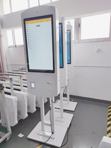 32 "43" двухсторонний тотемный киоск самообслуживания для заказа и оплаты с термопринтером/камерой - Product Image 4