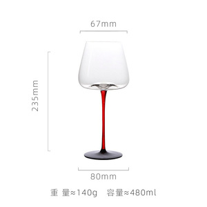 Gobelet à <span class=keywords><strong>vin</strong></span> rouge de luxe, gravure unique en cristal, gobelet à boisson, logo personnalisable, style moderne, design créatif, <span class=keywords><strong>verre</strong></span> à <span class=keywords><strong>vin</strong></span> <span class=keywords><strong>personnalisé</strong></span> - Product Image 5