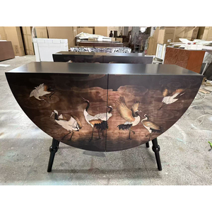 Mobile Vintage di Lusso in Legno per Soggiorno, Sala da Pranzo, Ingresso e Corridoio, Armadio Multiuso di Grande Capacità ed Ecologico - Product Image 3