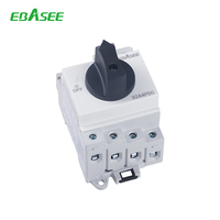 Interrupteur sectionneur EBASEE BXPV-ELR2, interrupteur d'isolement CC 1000V 1200V 32A 63A, commutateur rotatif 4 pôles
