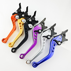 Levier de frein de moto Qiangye, levier de guidon à double disque de 6 pouces pour vélo électrique avec conception à trois trous - Product Image 1