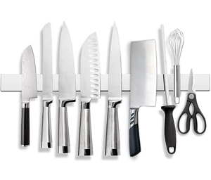 <span class=keywords><strong>Porte</strong></span>-<span class=keywords><strong>couteau</strong></span> magnétique avec autocollant <span class=keywords><strong>adhésif</strong></span>, <span class=keywords><strong>porte</strong></span>-<span class=keywords><strong>couteau</strong></span> magnétique en acier inoxydable, support de barre de <span class=keywords><strong>couteau</strong></span> magnétique - Product Image 1