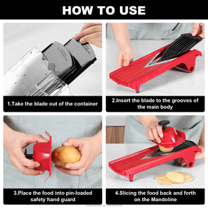 Coupe-légumes manuel pour la cuisine à domicile Coupe-légumes en plastique PP - Product Image 6